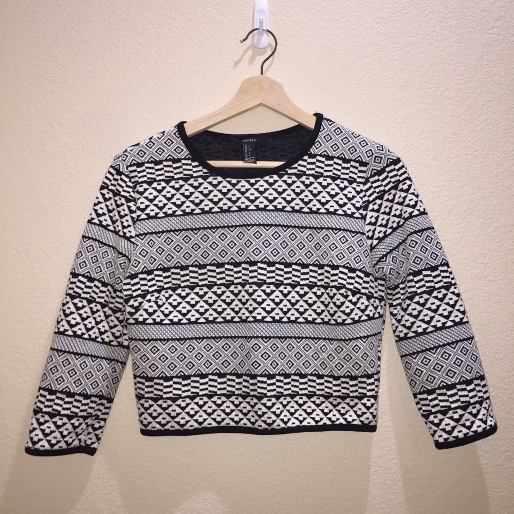New long sleeve crop - Picture 1 of 3
